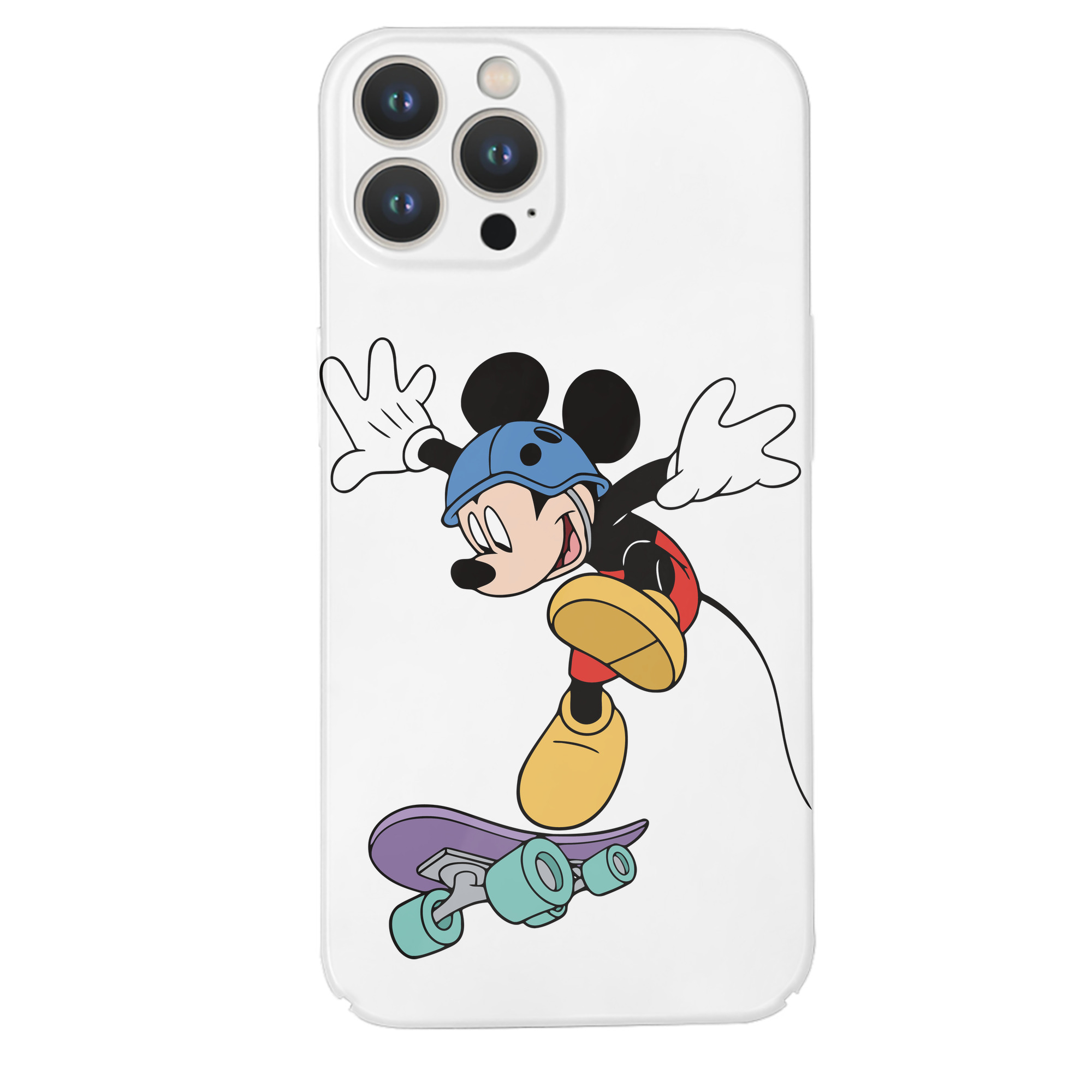 （画像用） ミッキーマウス Mickey Mouse 【iPhone 14シリーズ対応】ハードケース